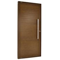 Porta Lambril Pivotante com Puxador Topsul 220x120cm Esquadrisul Abertura Esquerda