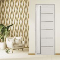 Porta Lambril Solara com Visor 1,00 X 2,10 Lado Direito Hale Esquadrias Porta Lambril Solara com Visor 1,00 X 2,10 Lado Direito Hale Esquadrias