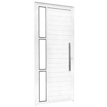 Porta Lambril Vision C/puxador 210x80 Branco Linha 25 (lado esquerdo)