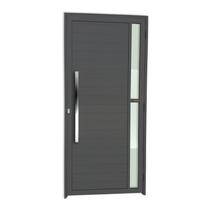 Porta Lambril Visione com Puxador Super 210cm x 90cm Brimak Abertura Esquerda Cinza Porta Lambril Visione com Puxador Super 210cm x 90cm Brimak Abertura Esquerda Cinza