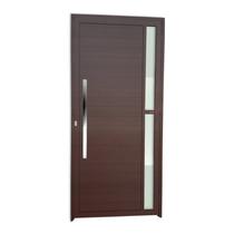 Porta Lambril Visione com Puxador Super 210cm x 90cm Brimak Abertura Esquerda Corten Porta Lambril Visione com Puxador Super 210cm x 90cm Brimak Abertura Esquerda Corten