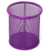 Porta lápis aramado lilás