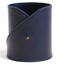 Porta lapis azul Porta lapis azul