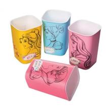 Porta Lápis Caneta Princesas Disney 4 Unidades Original