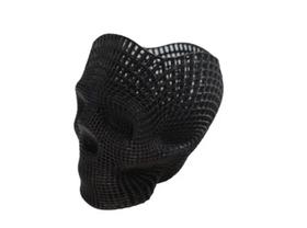 Porta Lápis Caveira Skull Crânio Caneta Enfeite Decoração Porta Lápis Caveira Skull Crânio Caneta Enfeite Decoração