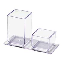 Porta Lápis/clipes Ref. 939.3 Cristal - Acrimet