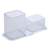 Porta lápis/clips - cristal - 3030.H - Dello Porta lápis/clips - cristal - 3030.H - Dello