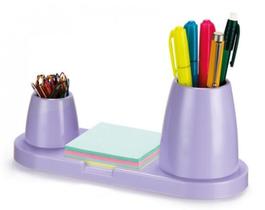 Porta Lápis/Clips Lilas Pastel Waleu Porta Lápis/Clips Lilas Pastel Waleu