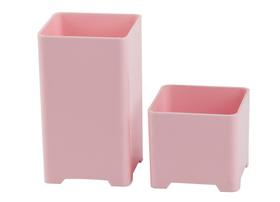 Porta Lápis/Clips Rosa Pastel Waleu Porta Lápis/Clips Rosa Pastel Waleu
