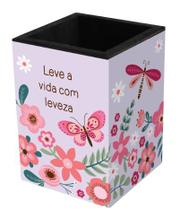 Porta Lápis e Canetas Borboletas