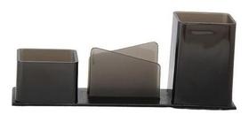 Porta Lapís, Porta Caneta, Porta Clips, Lembrete, Fumê, Novacril