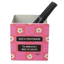 Porta Lapis Que A Felicidade Te Abrace