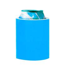 Porta Lata - Latinha Cerveja 350ml alumínio e isopor Térmico - Azul