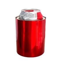 Porta Lata - Latinha Cerveja 350ml alumínio e isopor Térmico - Red Bright