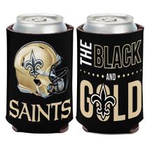 Porta Lata WinCraft NFL New Orleans Saints 355ml Porta Lata WinCraft NFL New Orleans Saints 355ml