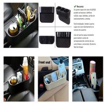 Porta Latas Carro Suporte Celular Veicular Organizador Copo Garrafa Carregador Armazenamento Banco