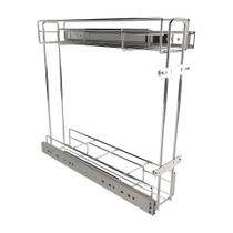 Porta Latas/Óleo JL Max Lateral - Cromado Porta Latas/Óleo JL Max Lateral - Cromado