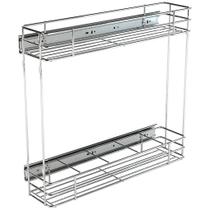 Porta Latas / Óleo Lateral 120x435x475mm Inox 7020