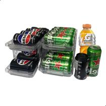 Porta Latas Regulável Bebidas Geladeira Rolagem Organizador - X-Matte