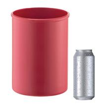 Porta Latinha Lata Parede Dupla Refrigerante Malta Vermelha