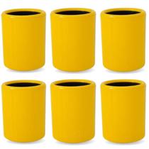 Porta Latinha Termico 350ml Isopor Latinha Cerveja Camisinha Bar Lanchonete Restaurante Kit 6 Unidades