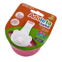 Porta Leite Em Pó 300ml - Adoleta Baby - Azul / Rosa
