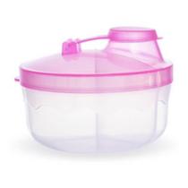 Porta Leite em Pó Para Bebê Com 3 Divisórias