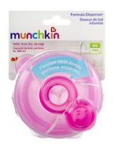 Porta Leite Ou Fórmula Em Pó com divisórias Munchkin 266ml Rosa Porta Leite Ou Fórmula Em Pó com divisórias Munchkin 266ml Rosa