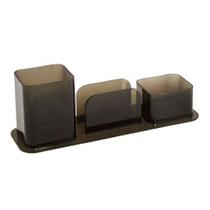 Porta lembrete/lápis/clips - fumê - 3031.I - Dello