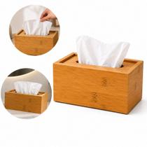 Porta lenco de papel bambu caixa organizadora decorativa dispenser para lavabo banheiro escritorio guardanapos luxo Porta lenco de papel bambu caixa organizadora decorativa dispenser para lavabo banheiro escritorio guardanapos luxo