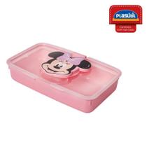 Porta Lenço Umedecido Hermetico Decorado Mickey Minnie Plasutil Porta Lenço Umedecido Hermetico Decorado Mickey Minnie Plasutil