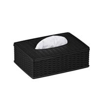 Porta Lenços Papel Umedecido Rattan Plástico
