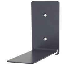 Porta Livros De Parede Cinza 6x13cm Organizador Oculto Expositor Masutti Porta Livros De Parede Cinza 6x13cm Organizador Oculto Expositor Masutti