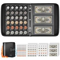 Porta-livros para coleção de moedas Ytonet Fireproof 484 Pockets
