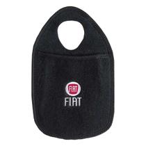 Porta Lixo Automotivo Carpete Com Logo Bordado Fiat