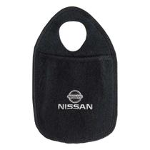 Porta Lixo Automotivo Carpete Com Logo Bordado Nissan