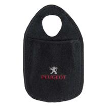 Porta Lixo Automotivo Carpete Com Logo Bordado Peugeot