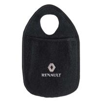 Porta Lixo Automotivo Carpete com Logo Bordado RENAULT Porta Lixo Automotivo Carpete com Logo Bordado RENAULT