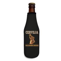 Porta long neck cerveja faz a barba crescer