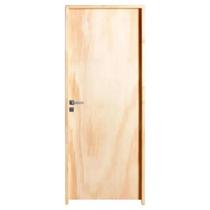 Porta Madeira Amescla 2,10x0,72 Batente 09 Fechadura Básica