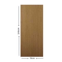 Porta madeira imbuia lisa com verniz - 210 x 70cm - porterit