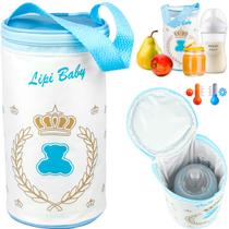 Porta Mamadeira Bolsa Térmica Impermeável Compatível com Todas as Mamadeiras