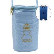 Porta Mamadeira Dupla Térmica Com Gel Para Bebe Urso Azul - Lipi Baby