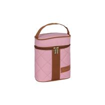 Porta Mamadeira Frasqueira Bebê Paris Matelassê Lilian Baby