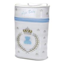 Porta Mamadeira Protetor Térmico Duplo Lipi Baby Coroa Azul