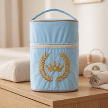 Porta Mamadeira Termico Duplo Bolsa Bebe Conserva Quente
