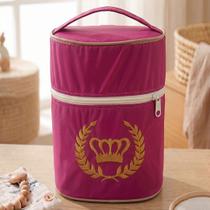 Porta Mamadeira Termico Duplo Bolsa Bebe Conserva Quente