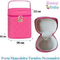 Porta Mamadeira Térmico Luxo Nécessaire - Lilian Baby