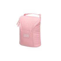 Porta Mamadeira Térmico Maternidade Lilica Puff Rosa Bolsa Menina de Luxo Necessaire para Bebê 2 Mamadeiras Infantil - Lilica Ripilica