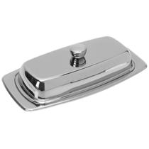 Porta Manteiga Inox Retangular Com Tampa Atina Mantegueira - Brinox